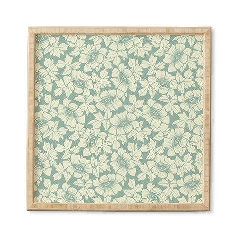 Sabine Reinhart Flowers Everywhere Framed Wall Art