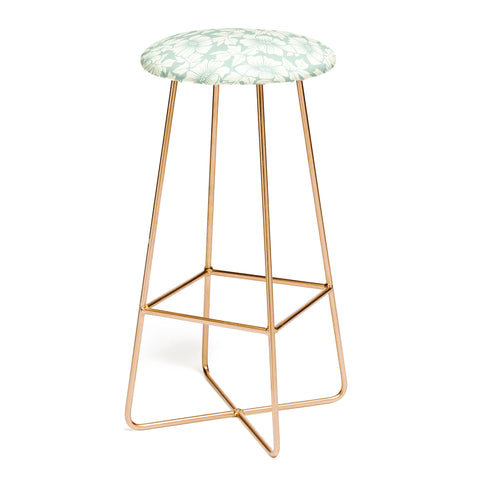Sabine Reinhart Flowers Everywhere Bar Stool