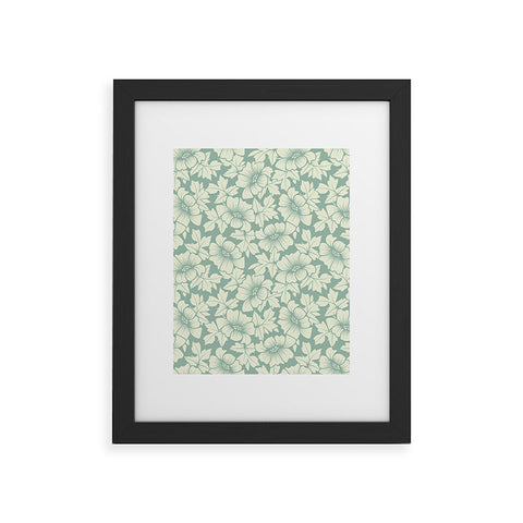 Sabine Reinhart Flowers Everywhere Framed Art Print