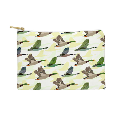 Sabine Reinhart Flying Ducks Pouch