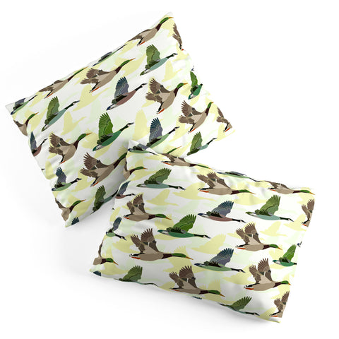 Sabine Reinhart Flying Ducks Pillow Shams