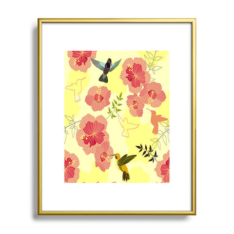 Sabine Reinhart Follow Me Metal Framed Art Print