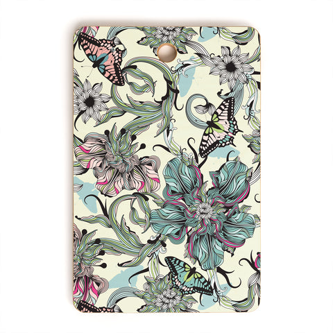 Sabine Reinhart Garden Parade Cutting Board Rectangle