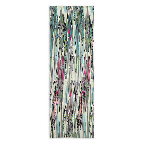 Sabine Reinhart Garden Parade Yoga Towel