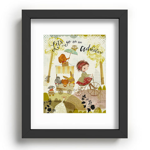 Sabine Reinhart Go on an Adventure Recessed Framing Rectangle