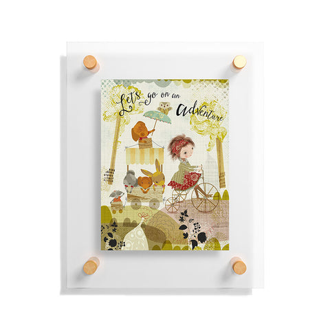 Sabine Reinhart Go on an Adventure Floating Acrylic Print