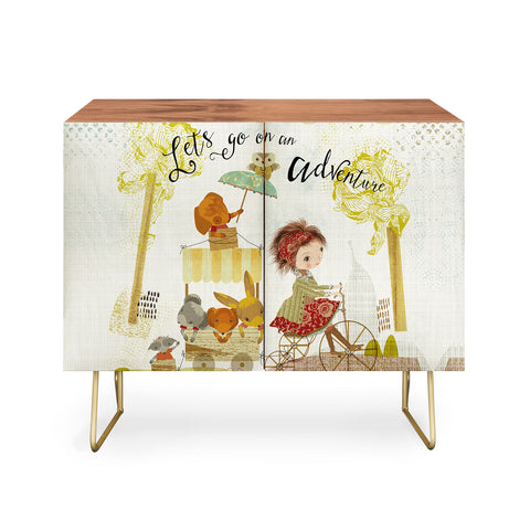 Sabine Reinhart Go on an Adventure Credenza
