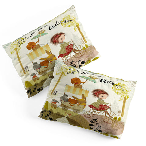 Sabine Reinhart Go on an Adventure Pillow Shams