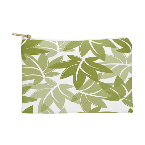 Sabine Reinhart Green Leaves Pouch