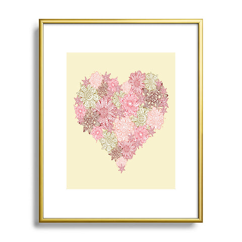 Sabine Reinhart Heart One Metal Framed Art Print