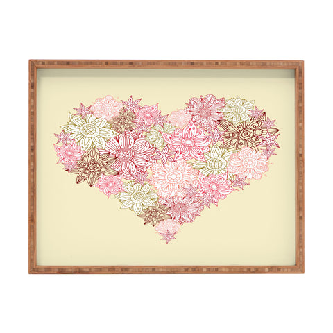 Sabine Reinhart Heart One Rectangular Tray