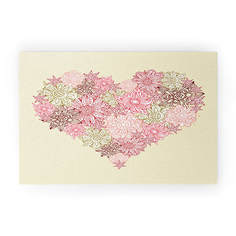 Sabine Reinhart Heart One Welcome Mat