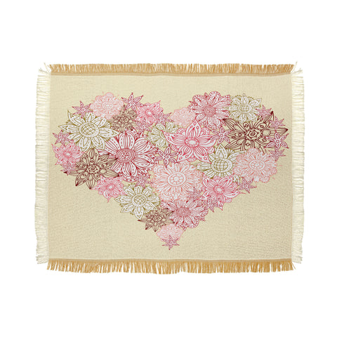 Sabine Reinhart Heart One Throw Blanket