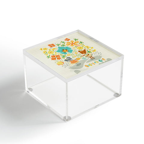 Sabine Reinhart I care for you Acrylic Box