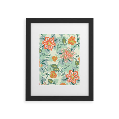 Sabine Reinhart I Will Bring You Flowers Framed Art Print