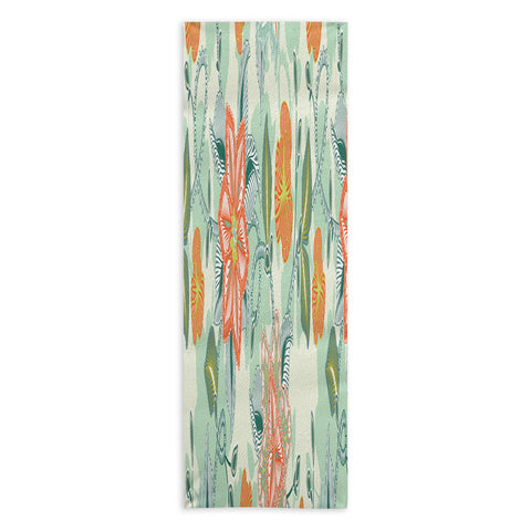 Sabine Reinhart I Will Bring You Flowers Yoga Towel