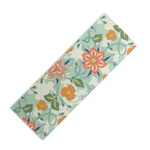Sabine Reinhart I Will Bring You Flowers Yoga Mat