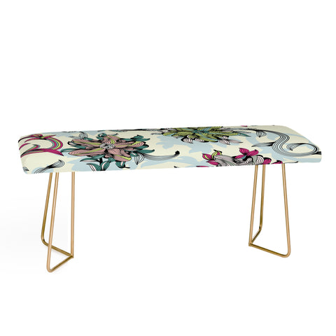 Sabine Reinhart Imagination Blooms Bench