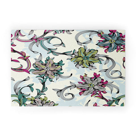 Sabine Reinhart Imagination Blooms Welcome Mat