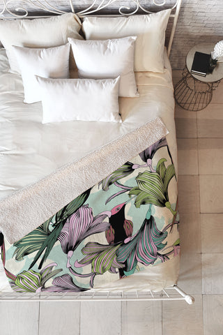 Sabine Reinhart In My Dreams Fleece Throw Blanket