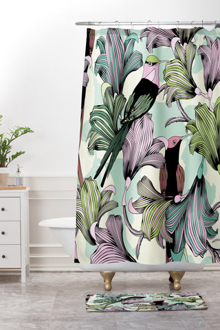 Sabine Reinhart In My Dreams Shower Curtain And Mat