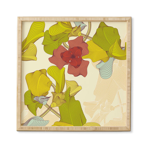 Sabine Reinhart Isle Of Flowers Framed Wall Art