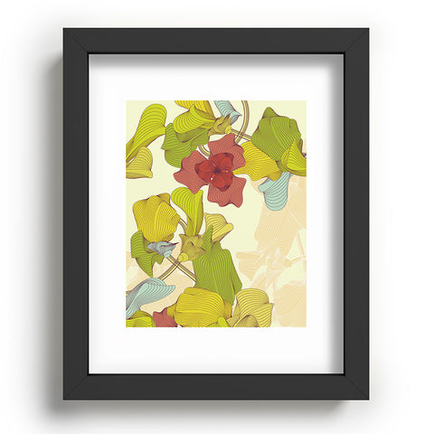 Sabine Reinhart Isle Of Flowers Recessed Framing Rectangle