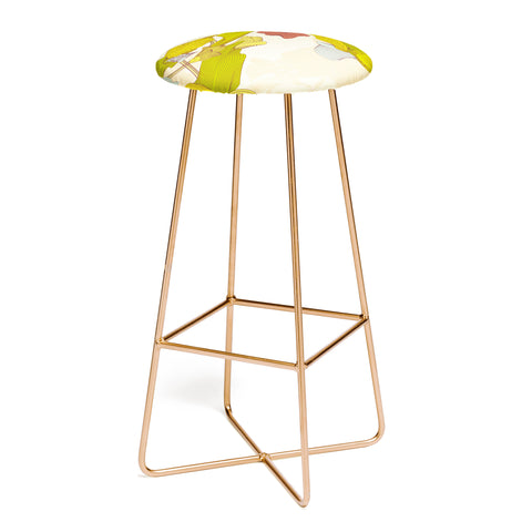 Sabine Reinhart Isle Of Flowers Bar Stool