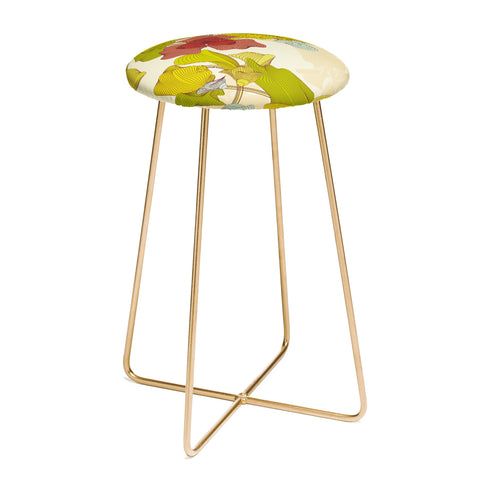 Sabine Reinhart Isle Of Flowers Counter Stool