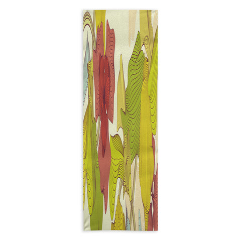 Sabine Reinhart Isle Of Flowers Yoga Towel