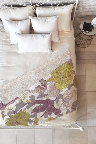 Sabine Reinhart Just A Wish Fleece Throw Blanket