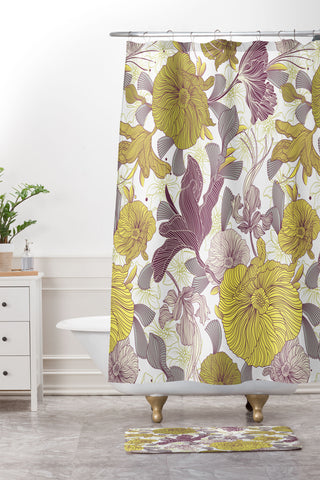 Sabine Reinhart Just A Wish Shower Curtain And Mat