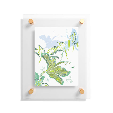 Sabine Reinhart Lake Modern Floating Acrylic Print