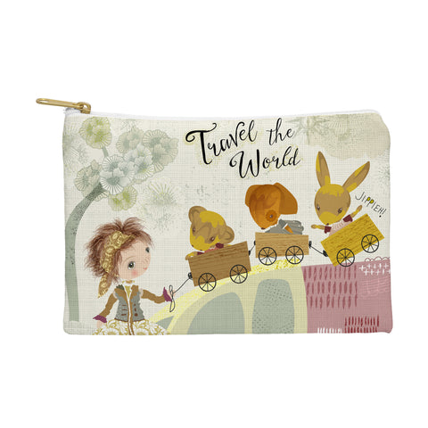 Sabine Reinhart Let Us Travel The World Pouch