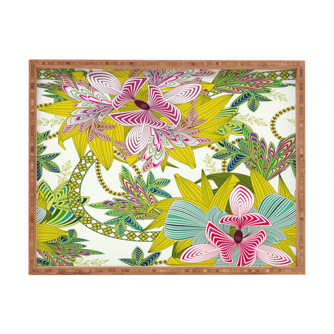 Sabine Reinhart Life Is Music Rectangular Tray