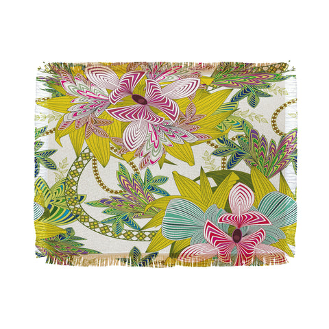 Sabine Reinhart Life Is Music Throw Blanket