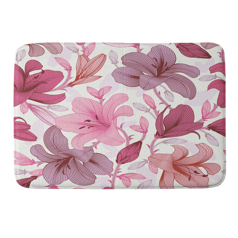 Sabine Reinhart Lost in Love Memory Foam Bath Mat