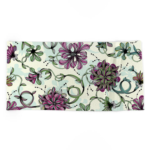 Sabine Reinhart Love Journey Beach Towel