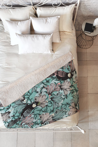 Sabine Reinhart Love Tapestry Fleece Throw Blanket
