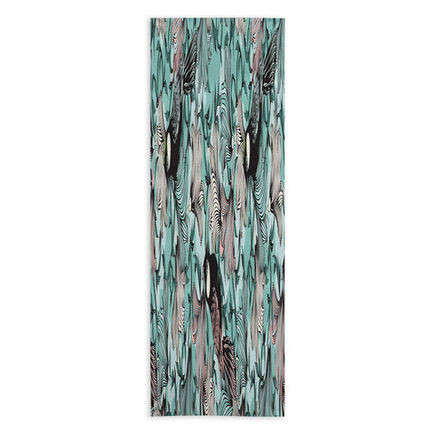 Sabine Reinhart Love Tapestry Yoga Towel