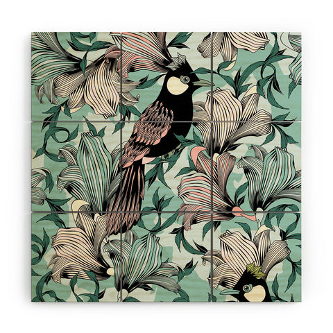 Sabine Reinhart Love Tapestry Wood Wall Mural