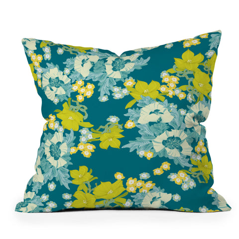 Sabine Reinhart Midnight Walk Throw Pillow