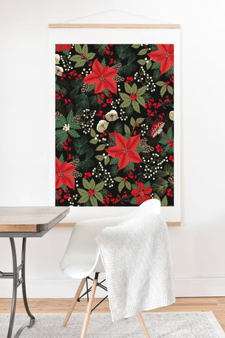 Sabine Reinhart Miracle of Christmas Art Print And Hanger