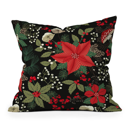 Sabine Reinhart Miracle of Christmas Throw Pillow