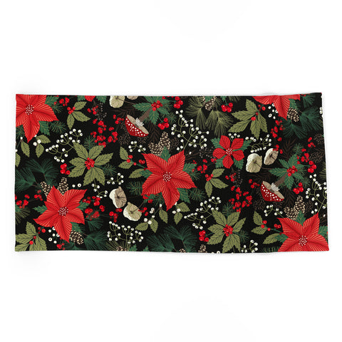 Sabine Reinhart Miracle of Christmas Beach Towel