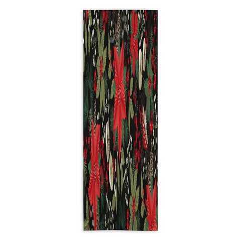 Sabine Reinhart Miracle of Christmas Yoga Towel