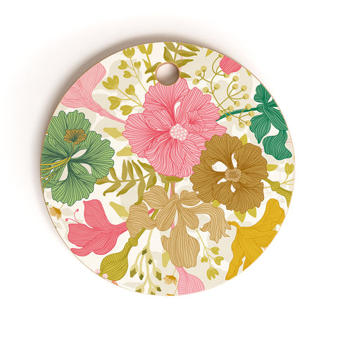 Sabine Reinhart Moms Garden Cutting Board Round