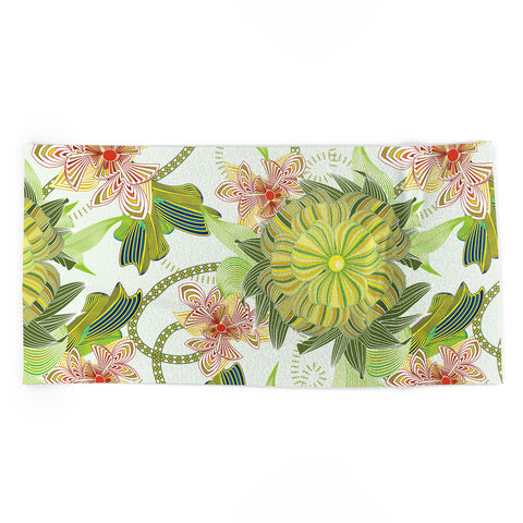 Sabine Reinhart Near The River Beach Towel