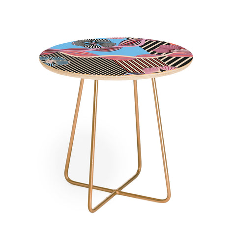 Sabine Reinhart Needless to Say Round Side Table