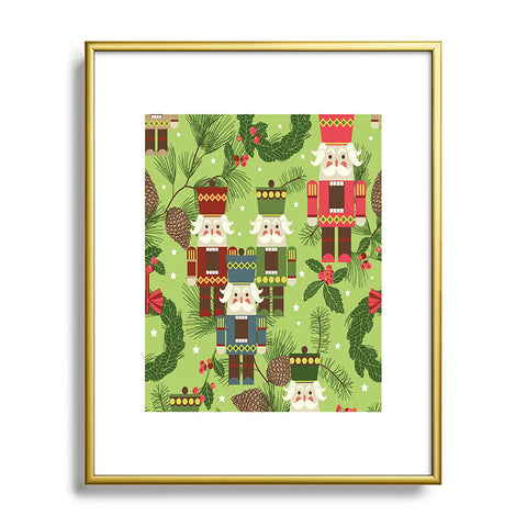 Sabine Reinhart Nutcracker Gang Metal Framed Art Print